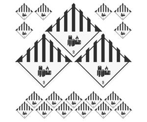 150 Pièces Étiquettes D'avertissement Fragiles pour Batteries Lithium, | Copper Plate Sticker, Design Contrasté et Lisible, pour Palettes, Entrepôt et Gestion D'inventaire
