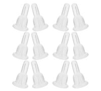 150 Pièces Fermoirs D’oreille en Silicone Transparent | Dos Plat, Design Discret et Invisible, pour Clous et Tiges, Usage Bijouterie, Remplacement Quotidien