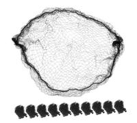 150 Pièces Filets à Chignon Élastiques Invisibles Filets à Accessoires Pratiques pour Infirmières et Danseuses Couverture de Chignon Réglables et Confortables