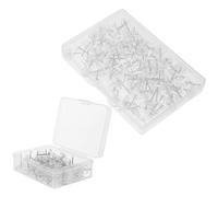 150 Pièces Punaises Plates en Plastique 0,6 Pouces