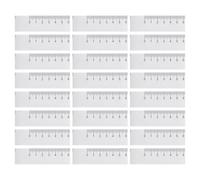 150 Pièces Ruban à Mesurer Blanc en Papier 1 Mètre Double Face | Facile à Lire des Deux Côtés, Adapté à Mesure du Tour de Tête et Couture, Utilisation en t Soins