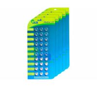 150 piles bouton de différents types TKA