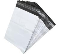 150 sachets d'expédition en plastique autocollants | 350 x 450 mm Sachets d'expédition avec fermeture autocollante | 35 x 45 cm Sachets d'expédition opaques en plastique pour vêtements et textiles