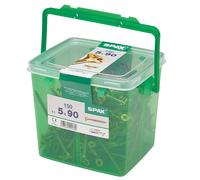 150 vis à bois à tête fraisée PZ Spax Yellox 5 x 90mm