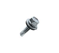 150 vis autop. acier zingué blanc - th - rondelle d'étanchéite - Ø6,3x63mm - SCELL-IT - THR16-63063