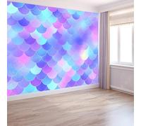 150 x 105 cm Papier peint panoramique Rêve Sirène Balance Murale, Poster et Tableaux Muraux Imprimés 3D, Papier peint intissé Couleur pour décoration chambre et salon