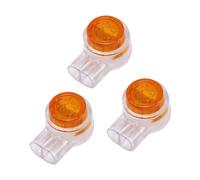 150 x Connecteur UY épissure Bout à Bout pour Fil de Téléphone Jaune 2