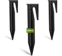 150 X Heavy Duty Plastic Robotic Lawn Mower Wire Pegs,Suitable For Various Models Of Robotic Lawn Mowers,As Well As Protective Hoods,E Cables