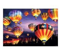 1500(57x87cm)-Piece Hot Air Balloon Jigsaw Puzzle - Filled with Intellectual Challenges, Suitable for Puzzle Enthusiasts and Family Brain-Teasing Games