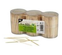 1500 Zahnstocher, Holz rund 6,7 cm in Dose PS10054