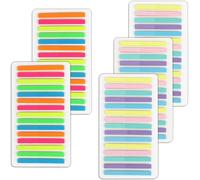 1500 Pcs Marque Page Adhésif Autocollantes Onglets D'index Étiquettes D'index Marqueurs Adhésifs Multicolore Fournitures Papeterie Scolaires Bureau[X214]