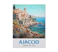 1500 Piece Jigsaw Puzzle for Adults，Ajaccio Corse du Sud，Paper Puzzle - for Adults Teens Educational Toys Gifts（57x87cm）-EF20