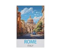 1500 Piece Jigsaw Puzzle，Rome Italy，Adults Children Wood Toy Educational Game（57x87cm）-FR66