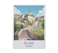 1500 Piece Jigsaw Puzzles for Adults，Blois France，Classic Puzzle Difficult Puzzle Fun Creative DIY Toys Gifts for Girls and Boys, Family Games（57x87cm）-EP87