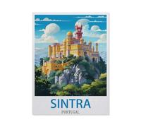 1500 Piece Jigsaw Puzzles for Adults，Sintra Portugal，Classic Puzzle Difficult Puzzle Fun Creative DIY Toys Gifts for Girls and Boys, Family Games（57x87cm）-EE67