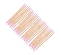 1500 Pièces Cotons-tiges Double Pointe Bois Coton Rose | Outils Précis pour Maquillage, Nettoyage Rapide de Colle, Usage en Salon et Sessions DIY