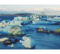 1500 Pièces Jigsaw Puzzle - Idéal pour Un Cadeau - Iceberg Glace banquise océan 87x57cm