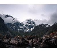 1500 Pièces Jigsaw Puzzle - Idéal pour Un Cadeau - Montagnes lac reflet 87x57cm