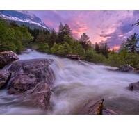 1500 Pièces Jigsaw Puzzle - Idéal pour Un Cadeau - Rochers de la rivière Pena 87x57cm