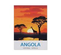 1500 Pieces Landscape Puzzles DIY，Angola Central Africa，Jigsaw Creativity Toys for Kids Adults（57x87cm）-ED93