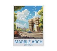 1500 Pieces Landscape Puzzles DIY，Marble Arch, London，Jigsaw Creativity Toys for Kids Adults（57x87cm）-BR53