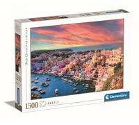 Clementoni Puzzle 1500 pièces Procida Island – Haute qualité, 14 ans+ – Fabriqué en Italie
