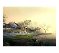 1500 Pièces Puzzles pour Adultes Enfants-Chine,Jardin,Cour 87x57cm