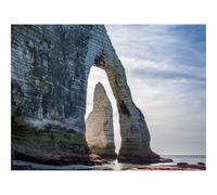 1500 Pièces Puzzles pour Adultes Enfants-Falaises,Arche,Plage 87x57cm