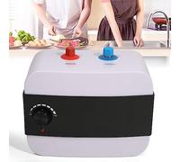 1500 W - Petit réservoir d'eau chaude - Réservoir d'eau électrique - 6 l - Chauffe-eau sous évier - Pour cuisine, jardin et salle de bain