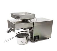 1500 W Presse à huile électrique Machine pour la presse à huile Graines de presse 304 Acier inoxydable Extracteur d'huile automatique pour arachide, lin, graines de bouton, citrouille de tournesol