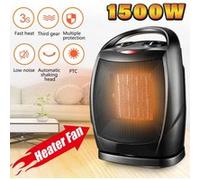 1500 W Radiateur électrique Ventilateur Mini Chauffage Pratique PTC Chauffage Pièce Poêle Radiateur Hiver G