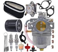 15003-2153 Carburetor Kits for FC400V FC420V 4 Cycle Engine,Replace for 15001-2972 15001-2987 15003-2154 150032154 150012972 With Air Oil Filter and Fuel Pump