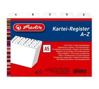[1500560] herlitz Index alphabétique en polypropylène A5 à l'italienne 24 p B...