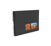 [15006E] EXACOMPTA Album photos à spirales MILANO 320 x 220 mm, noir