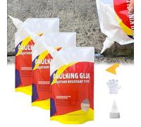 1500g Scellant De Réparation Imperméable Pour Dalles De Béton, Kit De Réparation De Fissures En Béton, Colle À Calfeutrer Pour Béton, Mastic De Réparation Étanche Pour Fissures De Béton Avec Grattoir