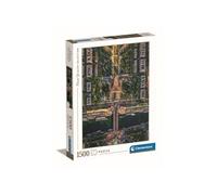 Clementoni - 1500p Vol au-dessus de Paris - 59,2 x 84,3 cm - Avec poster