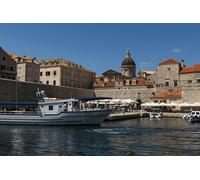 1500pc Cute Premium Jigsaw Puzzle - Every Piece is Unique - Challenging Adult Family Fun Game Croatia Marinas Riverboat (57x87cm)