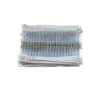 1500pcs/lot 1/4 Power Carbon Film Resistor assortment kit 75Values 1 ohm - 10M ohm Resistance 5% electronic resistors set pack BIANMTSW