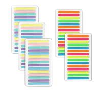 1500PCS Marque Page Adhésif Autocollantes Onglets d'Index Étiquettes d'Index Marqueurs Adhésifs Multicolore Fournitures Papeterie Scolaires Bureau