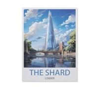 1500Pcs，The Shard London，Jigsaw Adult Decompression Game Puzzle Students Toy for Children Christmas Birthday Gifts（57x87cm）-FJ4