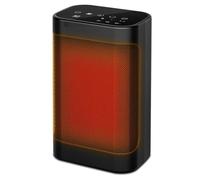 1500W Chauffage d'Appoint,Oscillant à 70° Radiateur Soufflant,Chauffage Électrique en Céramique,Protection Contre la Surchauffe et l'Inclinaison,Minuterie 2-12h, Télécommande,pour Maison