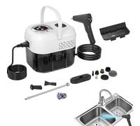 1500W Handheld High Temperature Steam Cleaner - 1700ml Large Capacity Portable Surfaces Washer with 6 Adjustable Speeds, 105°C-130°C High Pressure MultiFunction Steamer for Kitchen, Upholstery, Couch