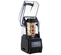 1500W mélangeur commercial 1.5L robot culinaire mélangeur Smoothie presse-agrumes broyeur à glace ont une conception insonorisée(blanc)