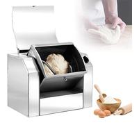 1500W Pétrin À Pâte - Grande Capacité 3/5/8Kg, Pétrin Électrique, Pétrin En Acier Inoxydable Avec Minuterie, Pour La Cuisson De Pâtes À Pain Et À Pizza(5kg)