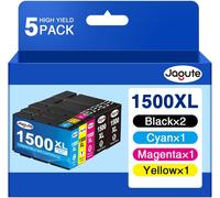 1500Xl Cartouches D'Encre Pour Canon Pgi-1500Xl Pgi-1500 Remplacement Pour Canon Maxify Mb2050 Mb2150 Mb2750 Mb2000 Mb2050 Mb2155 Mb2300 Mb2350, 5 Pack (2Noir, 1 Cyan, 1 Mégenta, 1[ENC940296]