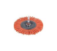 1502000 Brosse nylon rouge circulaire 6.35 mm ø 100 mm