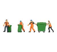 Noch Figurines Ramassage des déchets 15027 H0 1:87 modèle plastique peint à la main