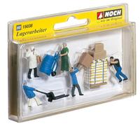 15038 Noch Ho Travailleurs Au Travail Avec Accessoires Échelle 1:87