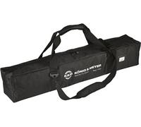 K & M Housse accessoires bassons 15043 – nylon noir rembourrée 100 cm, logo K&M, sangle et pieds