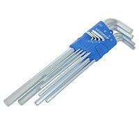 1505416 Clé : jeu de clés hexagonales acier chrome-vanadium 8 pièces. GEDORE